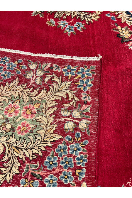 RD RAMAZAN DAG Hand Rug Art Hand-Woven Iranian Kirman Rug Magnificent Bir Eserdir Size 405x300 - MALLTURK