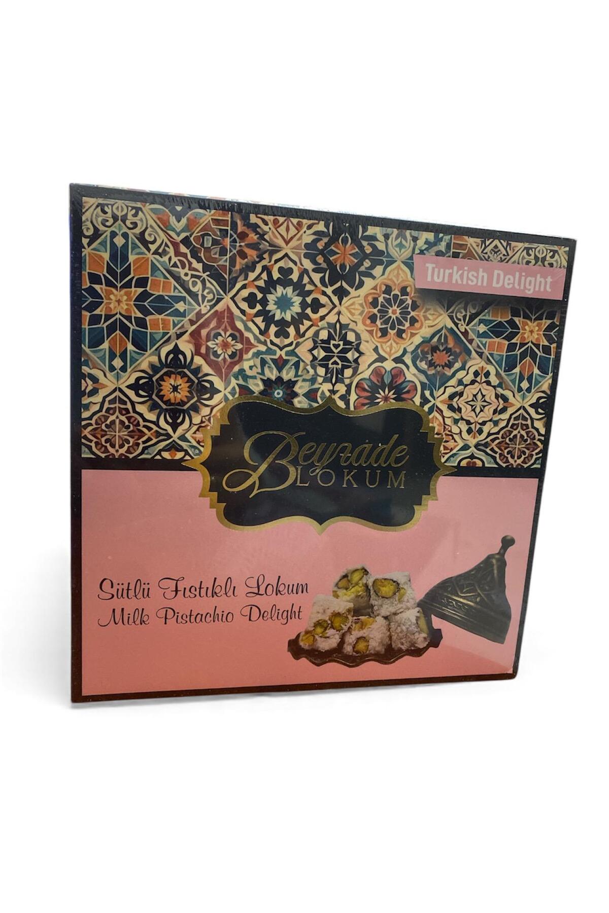 Beyzade Milk Pistachio Turkish Delight - MALLTURK