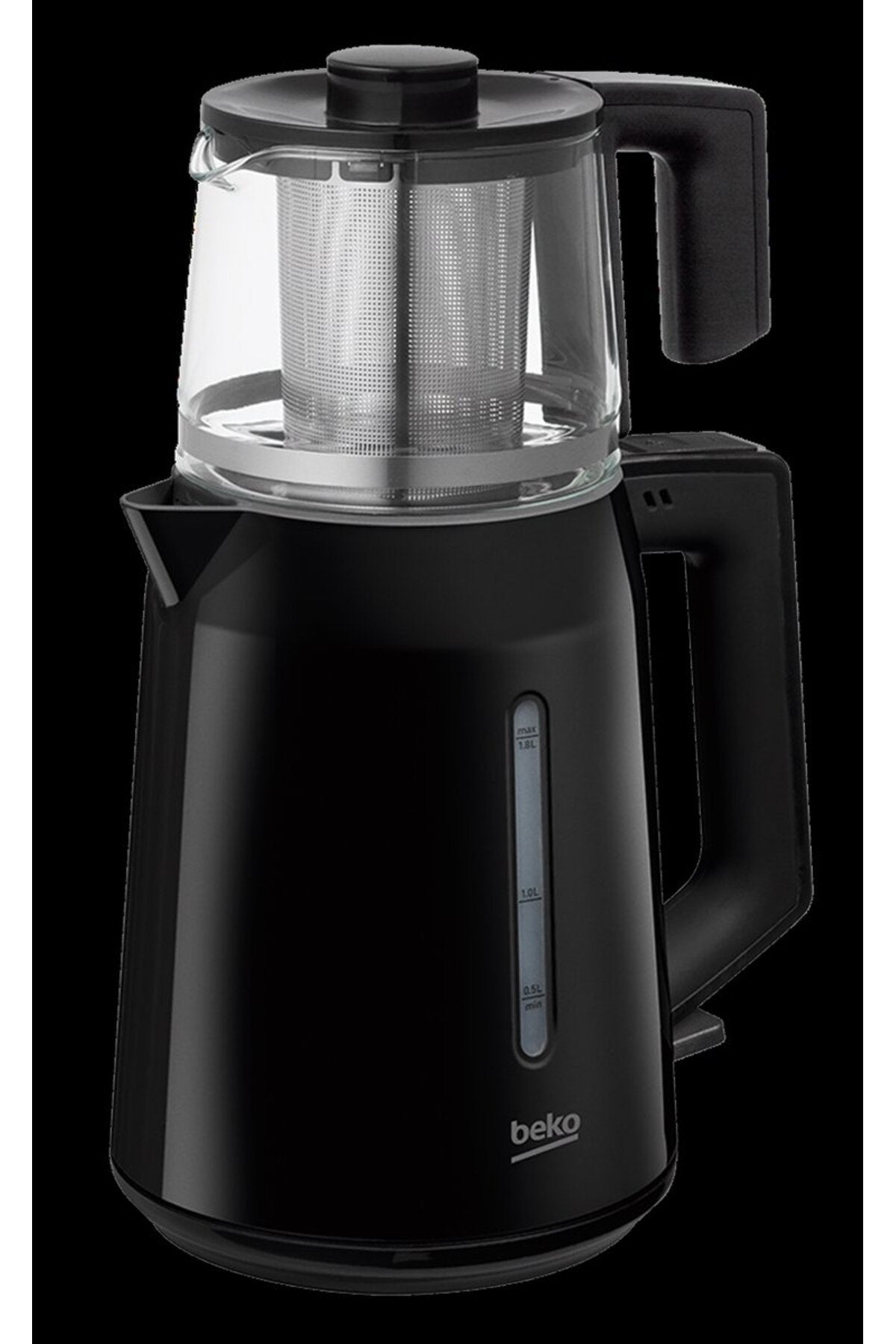 Beko BKK 2221 C 1.8 L Tea Maker, Black. - MALLTURK