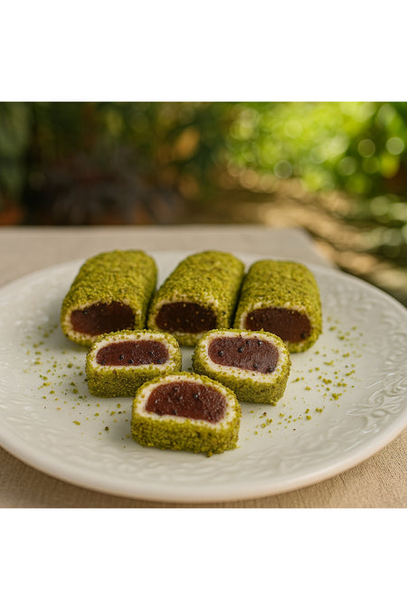 tropikoo ejder Fruit Flavored Pistachio Sultan Turkish Delight 1 kg yarinin koyleri projesi - MALLTURK