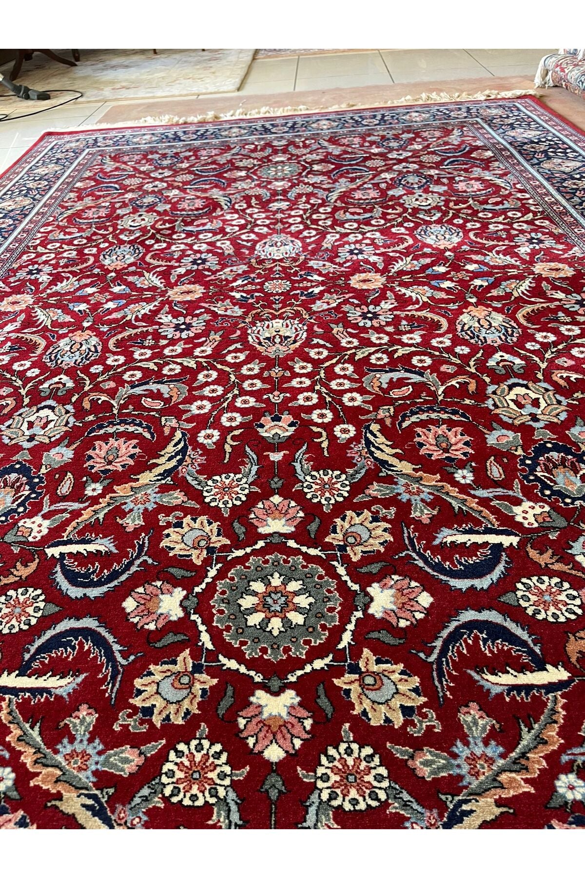 RD RAMAZAN DAG Hand Rug Art Hand-Woven Hereke Rug Signed Premium Quality 300x200 - MALLTURK