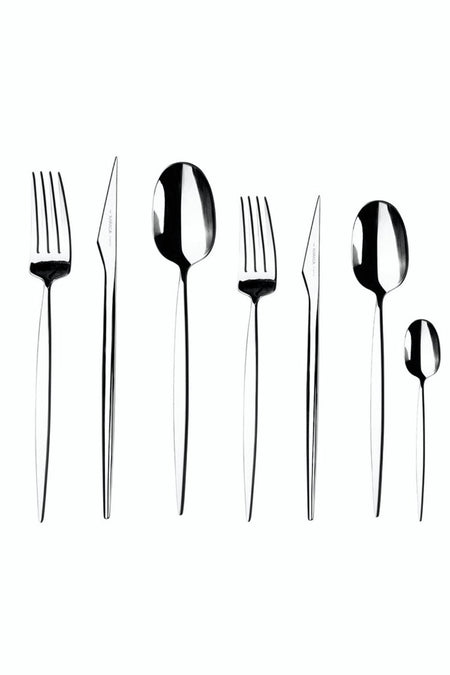 Karaca new elegance thor 12 Place Setting 84 Piece Flatware Set - MALLTURK