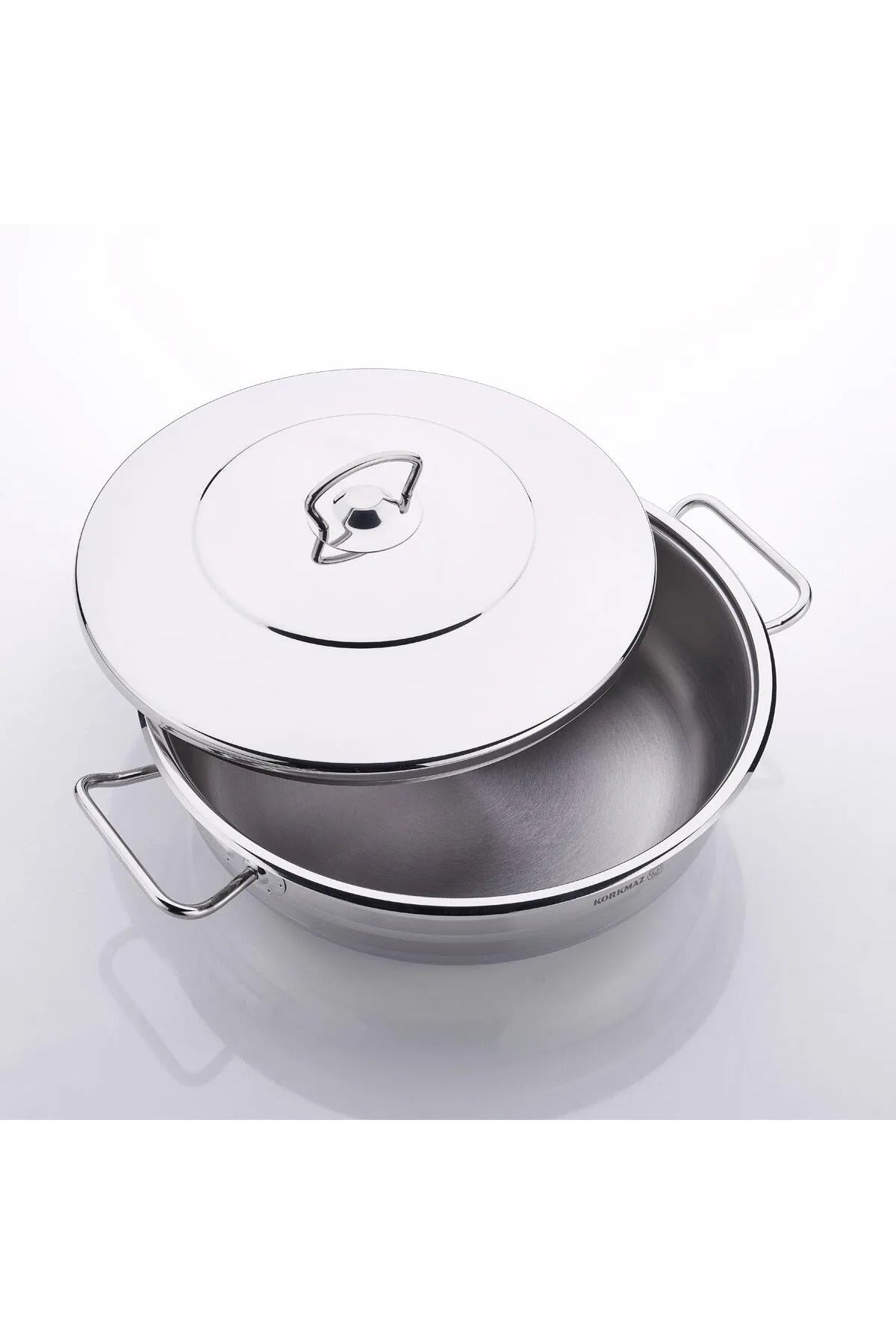 KORKMAZ Mega Ekstra Shallow Pot