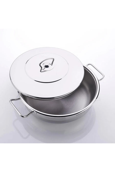 KORKMAZ Mega Ekstra Shallow Pot