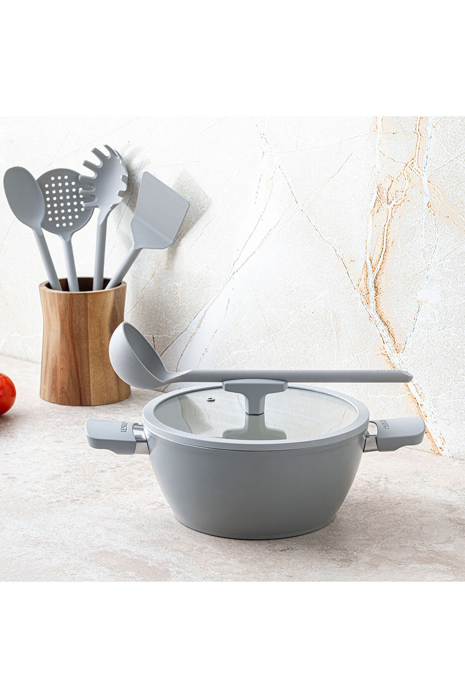 Emsan Swiss Crystal RS 7 Piece Cookware Set - MALLTURK