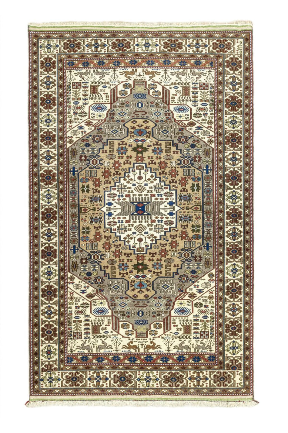 Soho Antiq Zeine Handwoven Wool Obruk Rug 163x253 cm - MALLTURK