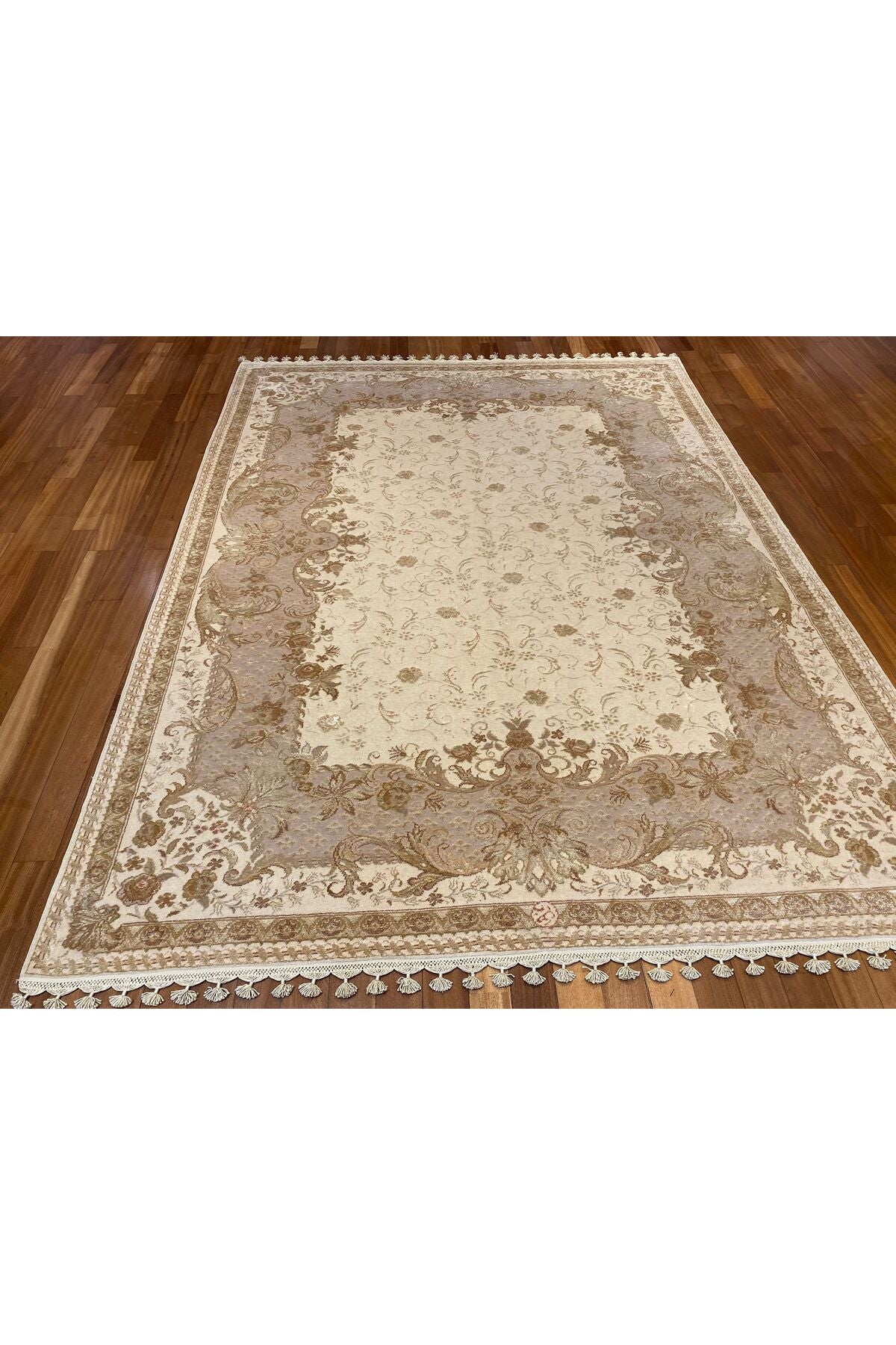 RD RAMAZAN DAG Hand Rug Art Hand-Woven Fine Rug Pera Tughra Silk Rug. Size 250x186 - MALLTURK