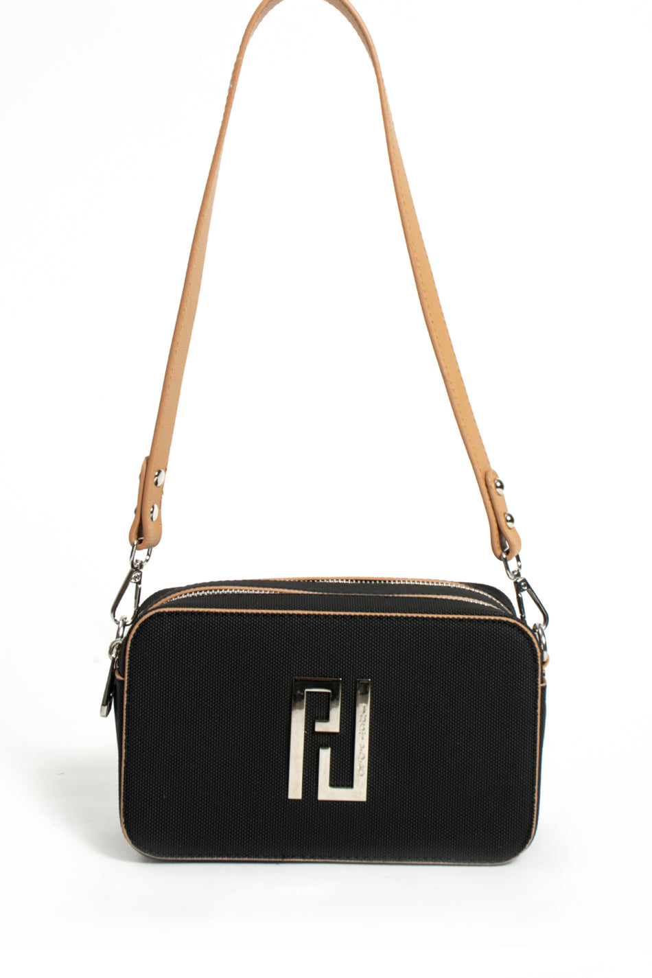 Just Polo Women's Shoulder Black Bag - MALLTURK