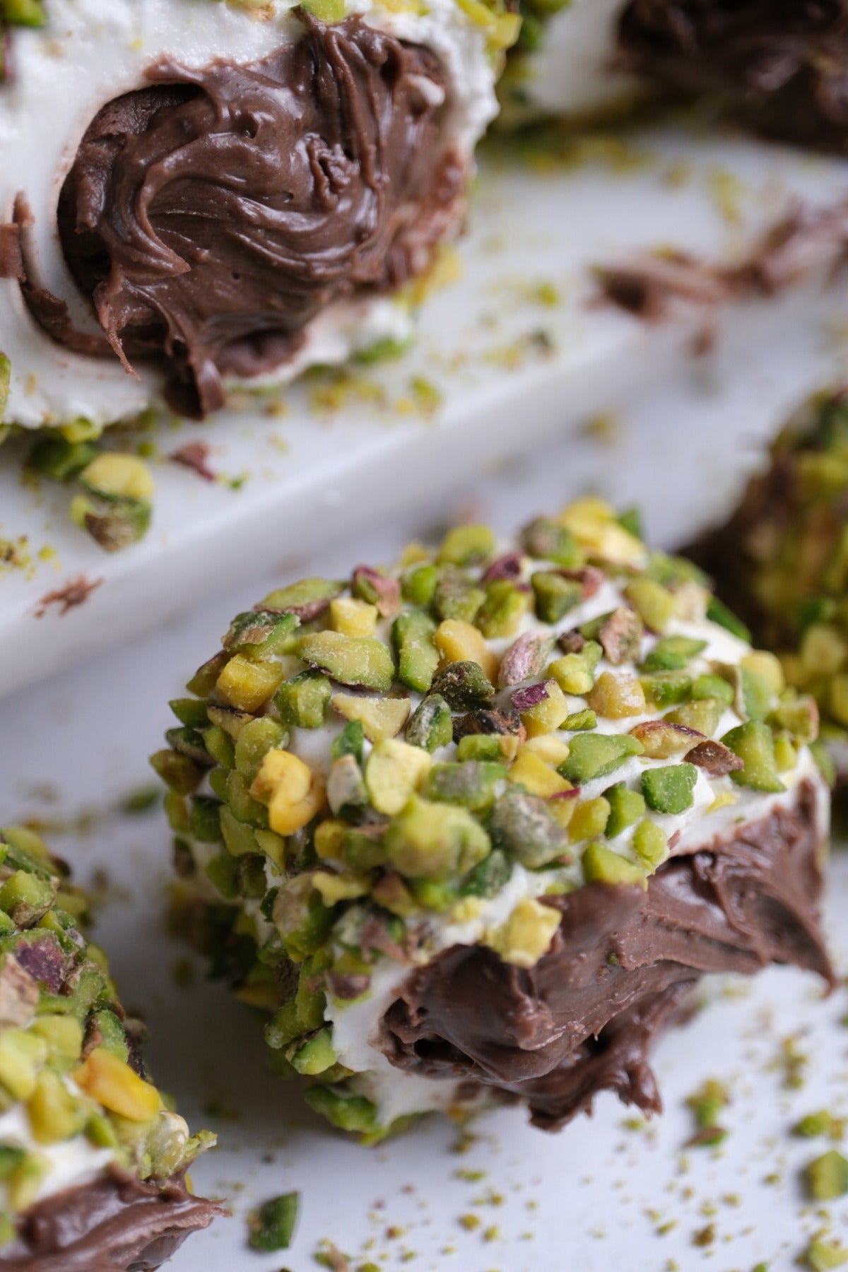 Erten sekerleme pirinc Pistachio Chocolate Turkish Delight 500 g - MALLTURK