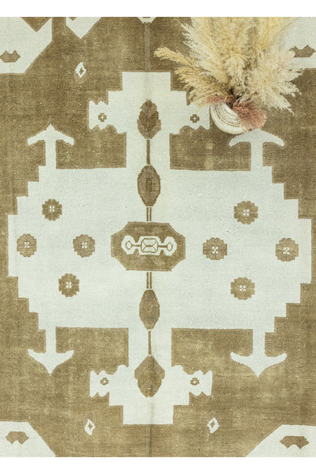 Soho Antiq Anemon Primitive Design Wool Rug 315x425 cm - MALLTURK