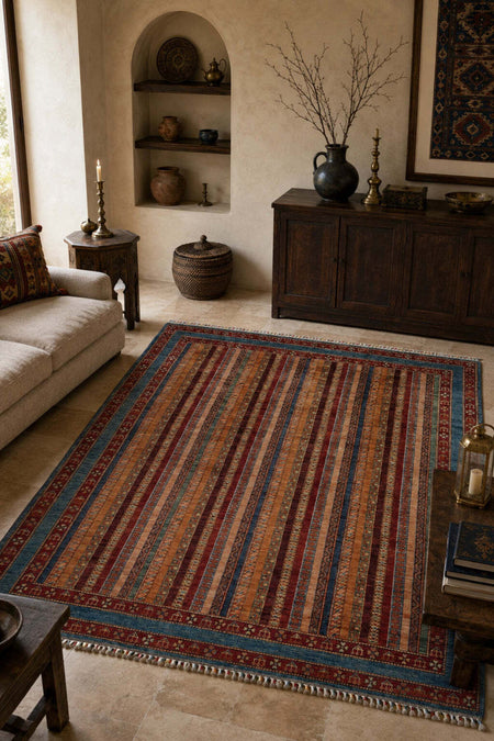 Naar Rug RHMN Afgan Orjin Hand-Woven Wool Rug 177x240 - MALLTURK