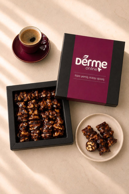 Derme Walnut Grape Molasses Confection bol with Grape Molasses 750 g - MALLTURK