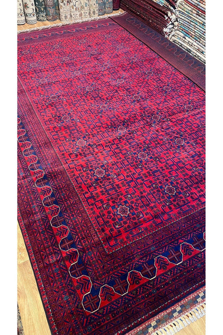 Turkmen Rug Hand-Woven Afghan Rug - MALLTURK