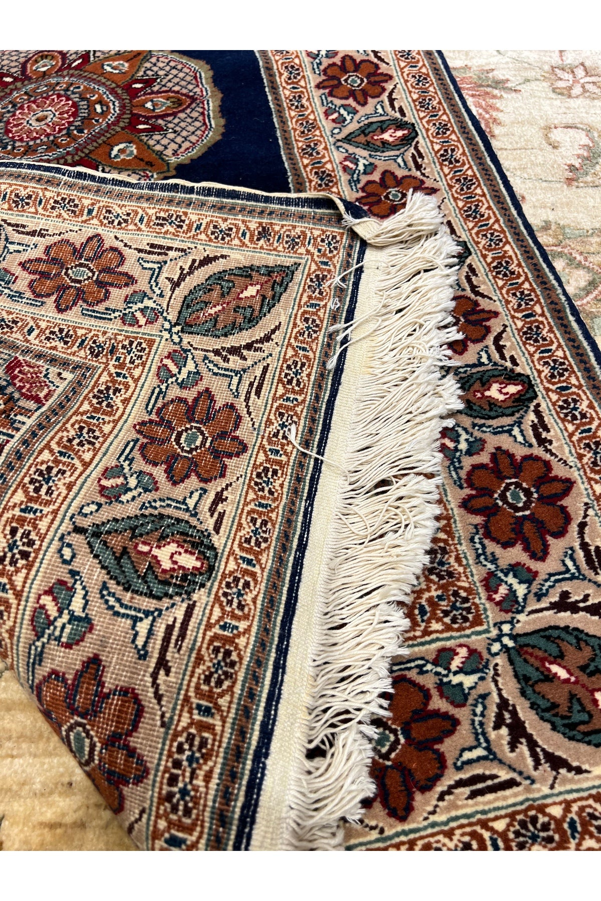 RD RAMAZAN DAG Hand Rug Art Hand-Woven Kayseri hacilar Weave Premium Quality Cotton Base Wool Weave Natural Dye Size 150x90 - MALLTURK