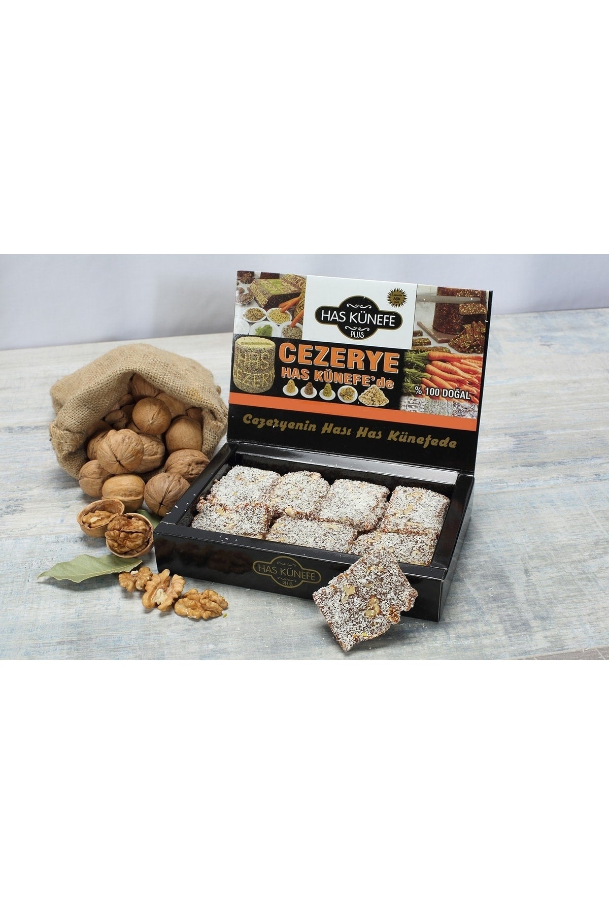 HAS Carrot Confection klasik Walnut Leaf Style Carrot Confection 500 g - MALLTURK