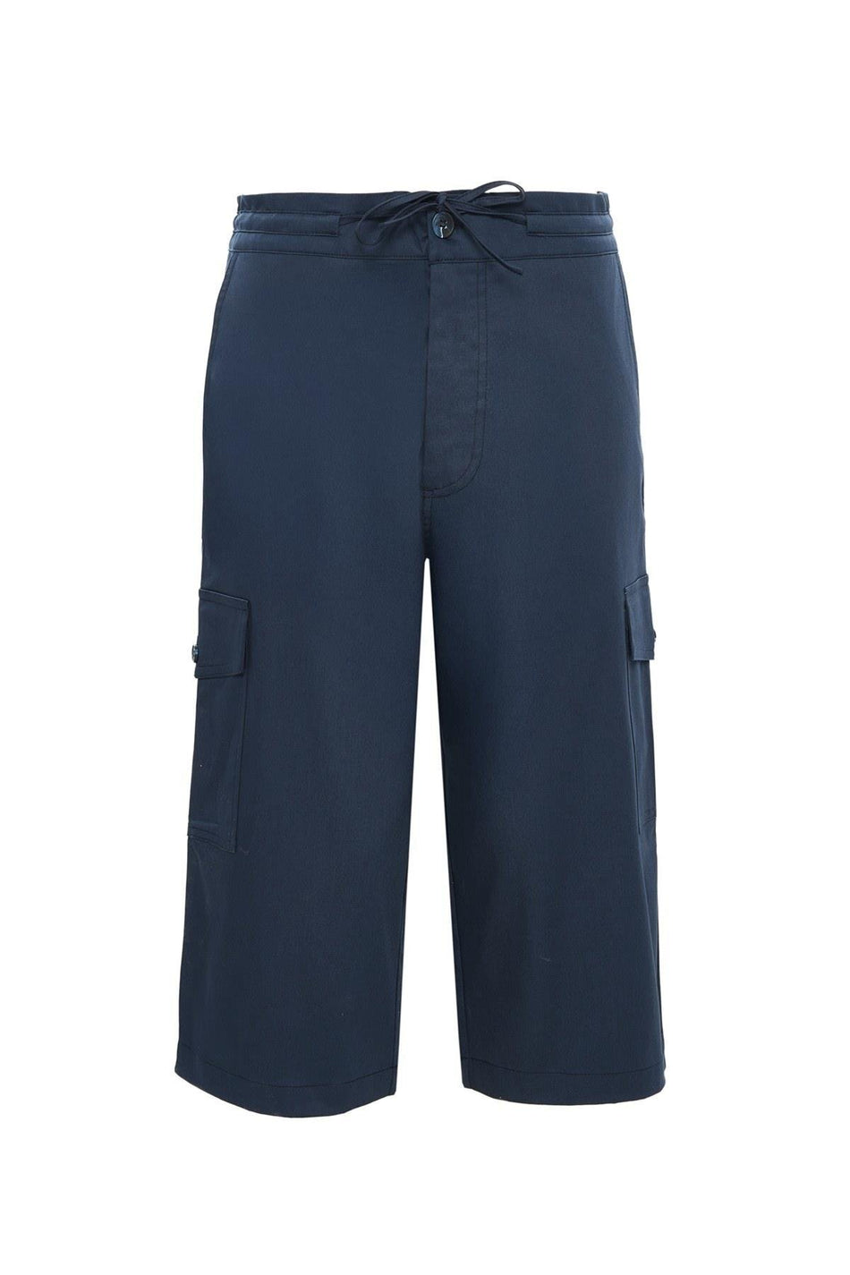 Hasema Cargo Pocket Men's Capri Pants Navy Blue 5073
