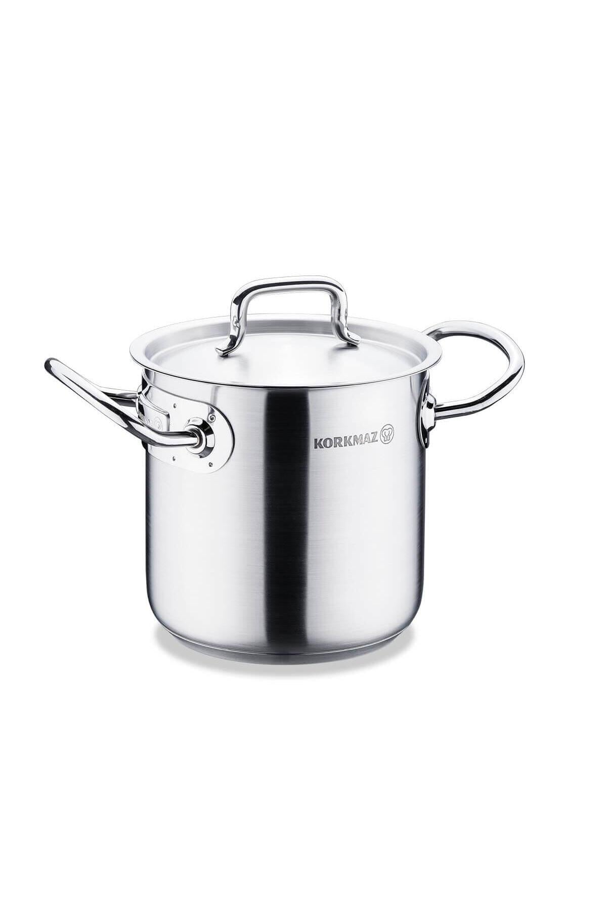 KORKMAZ Proline Gastro Satin Ekstra Stock Pot