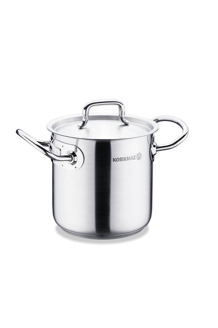 KORKMAZ Proline Gastro Satin Ekstra Stock Pot