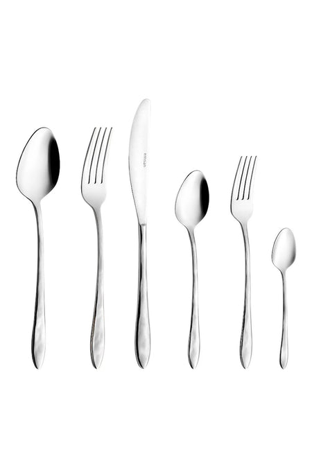 Emsan akasya 72 Piece 12 Place Setting Boxed Flatware Set - MALLTURK