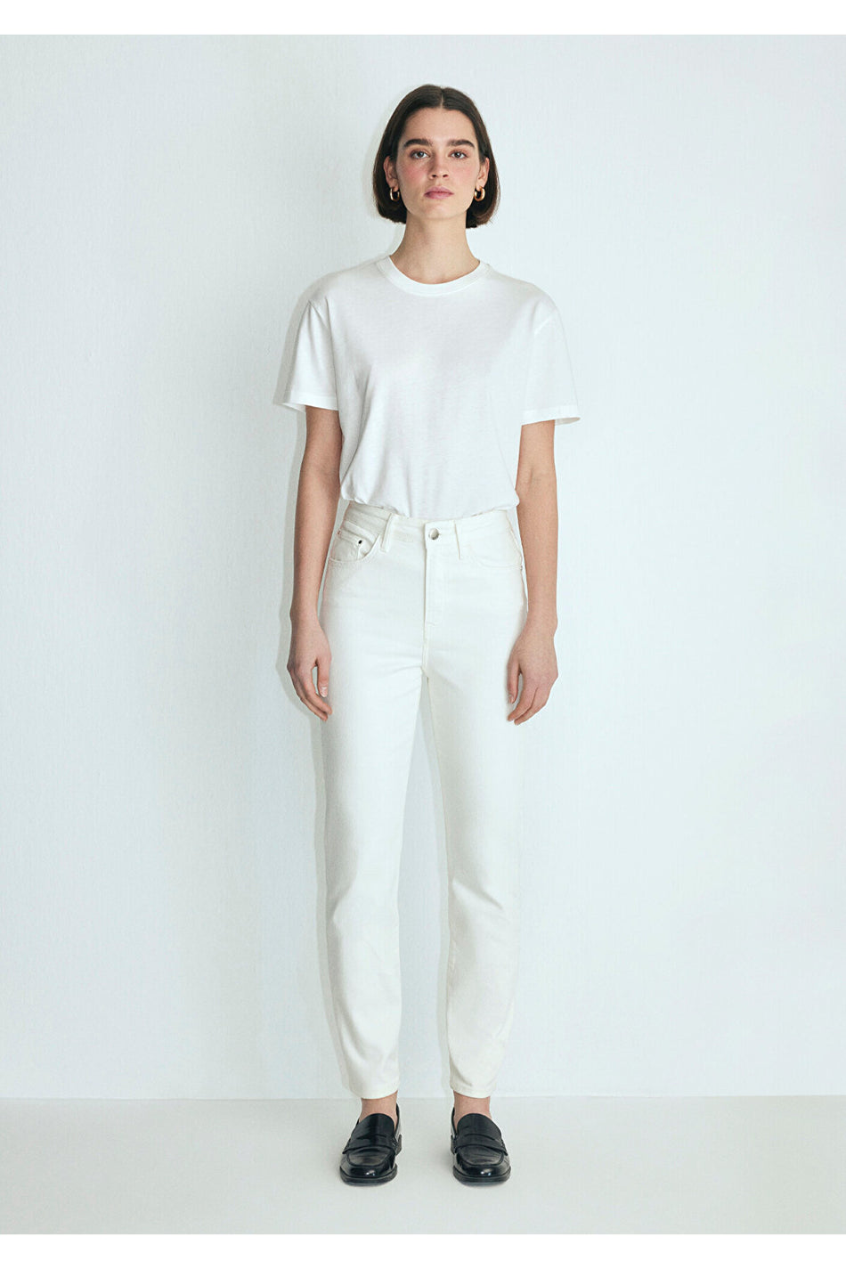 Mavi Star Real Mavi Off-White Jeans 101077-31868 - MALLTURK