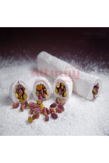 Altinay sekerleme meshur Sultan Style Pistachio Afyon Style Turkish Delight 500 g - MALLTURK