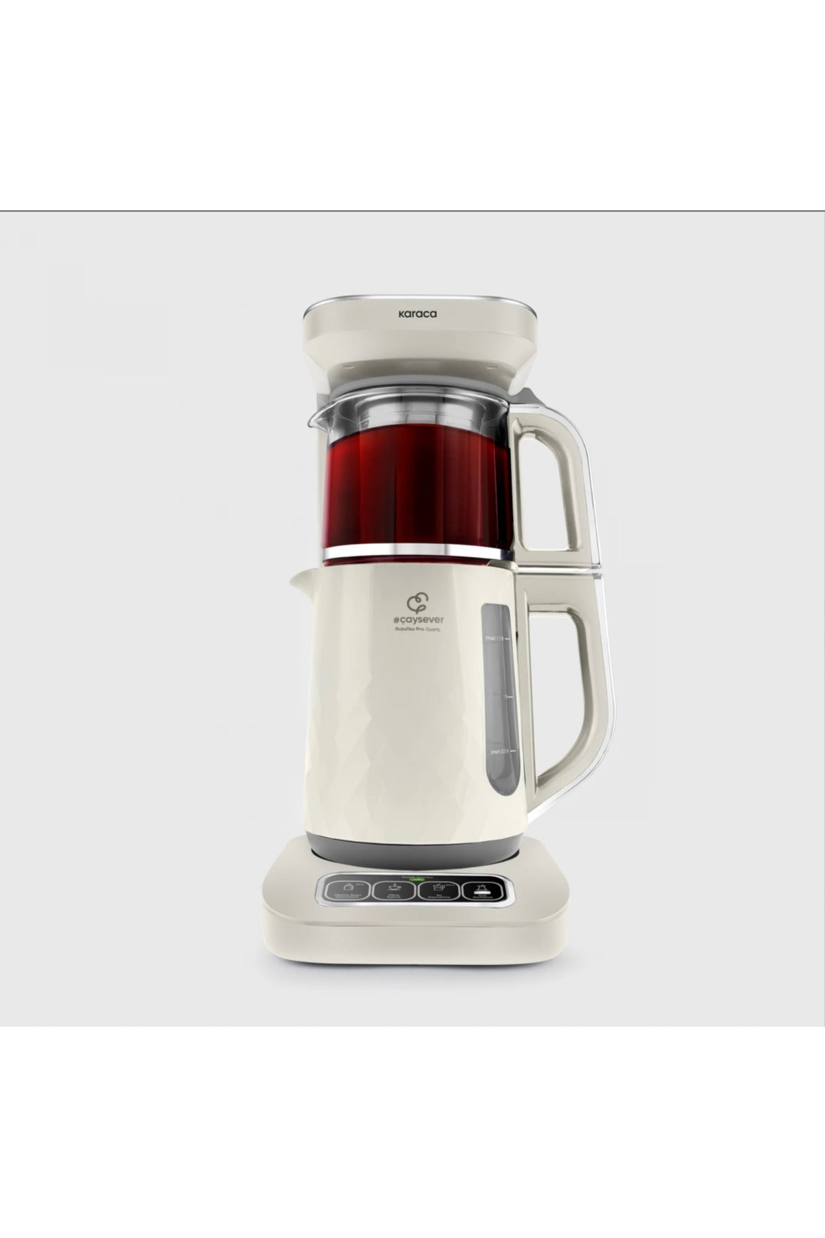 Karaca Pro Tea Lover Robotea 4-in-1 Talking Automatic Water Heater Tea and Filter Coffee Machine - MALLTURK