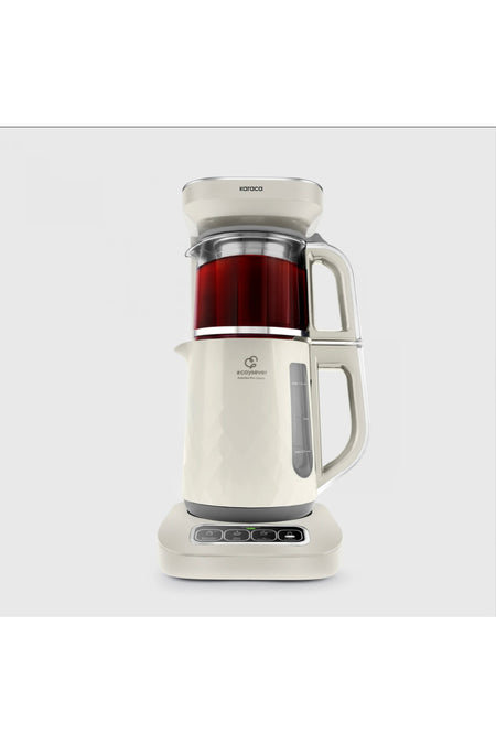 Karaca Pro Tea Lover Robotea 4-in-1 Talking Automatic Water Heater Tea and Filter Coffee Machine - MALLTURK