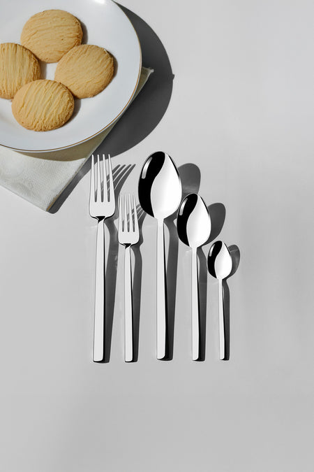 Nehir dalyan Plain 6 Place Setting 30 Piece Boxed Fork Spoon Set - MALLTURK
