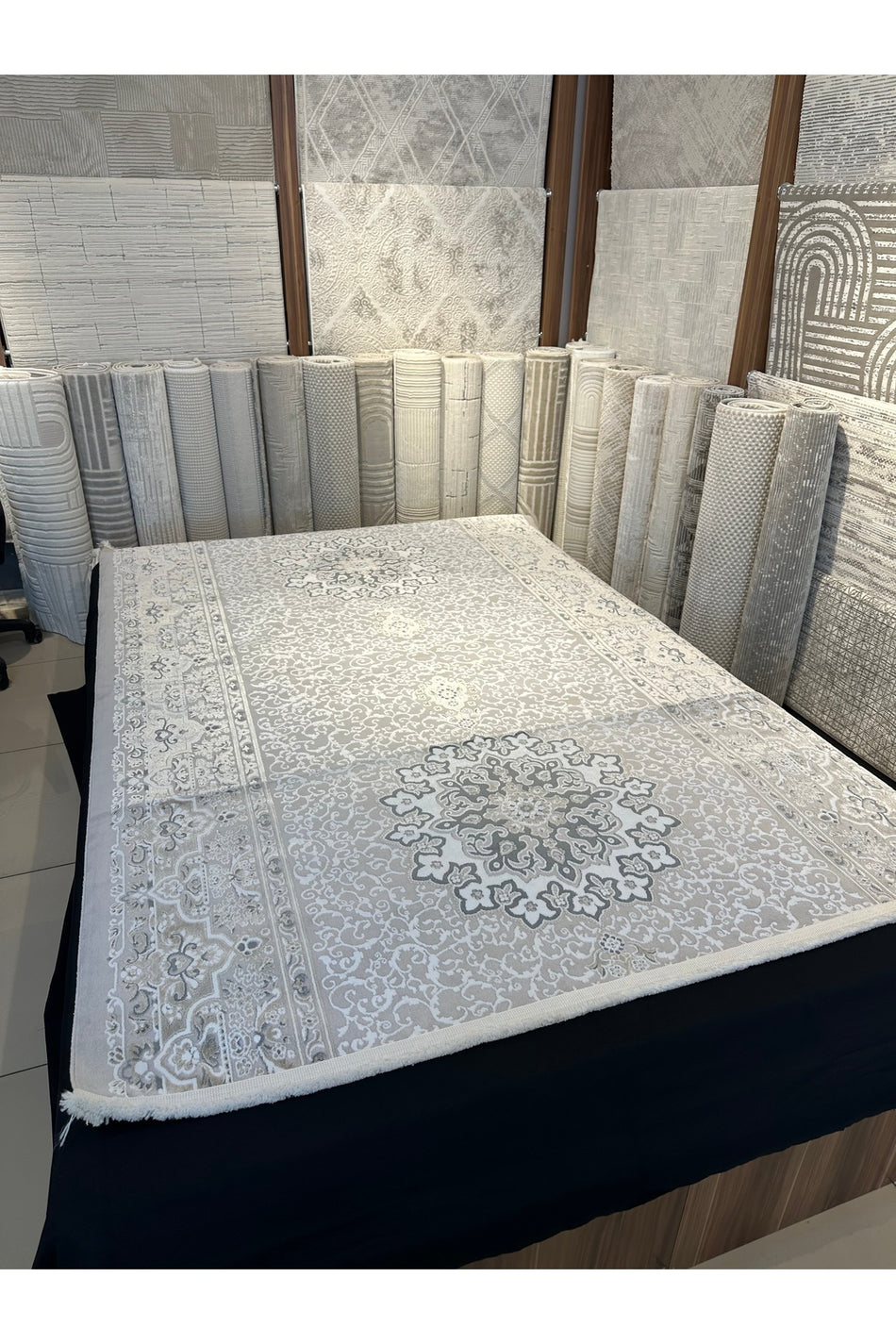 Akra 4 m2 THICK BAMBOO LIVING ROOM CARPET - MALLTURK