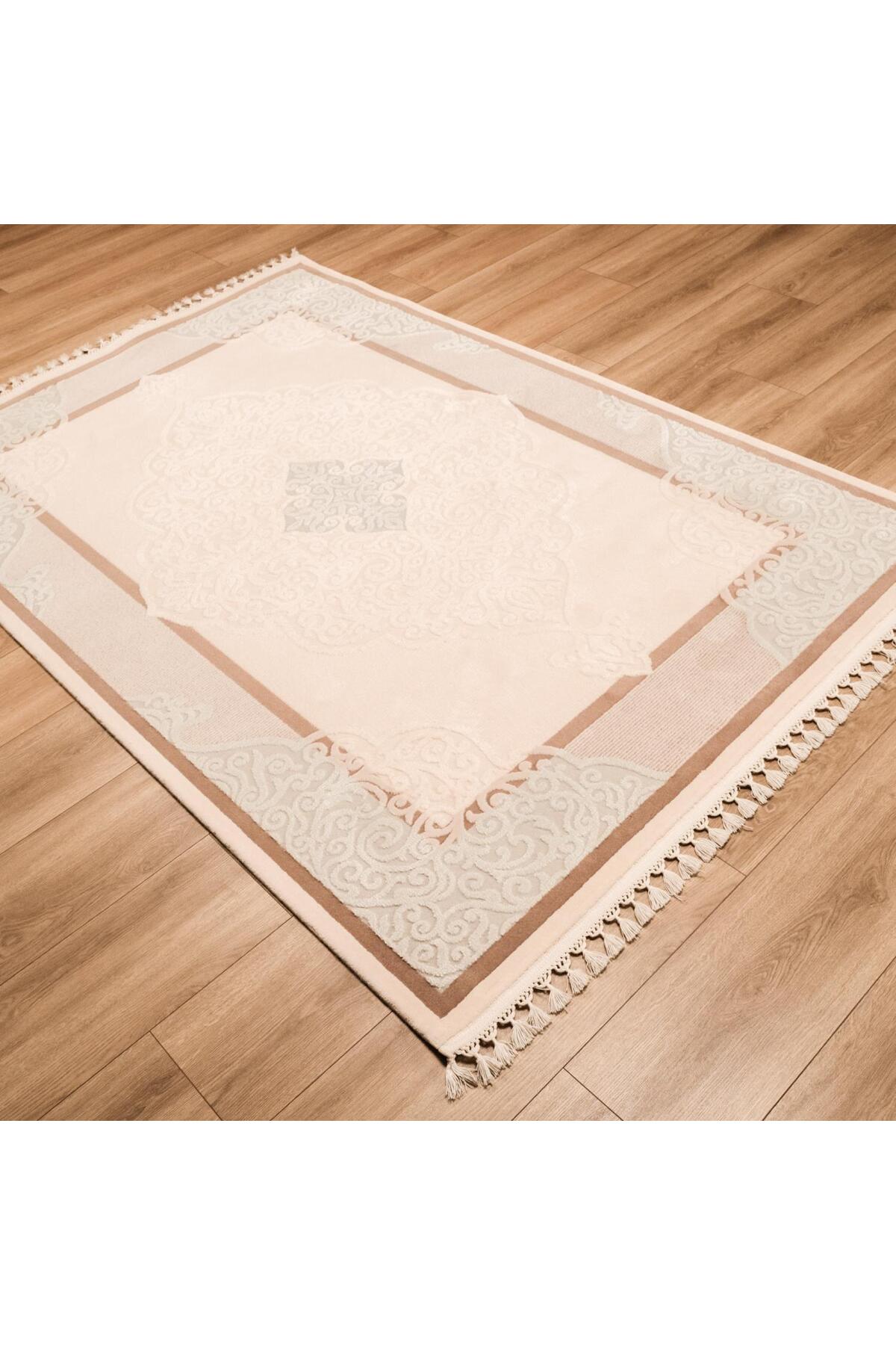 Halicizade Frame Pattern Machine Woven Carpet - MALLTURK
