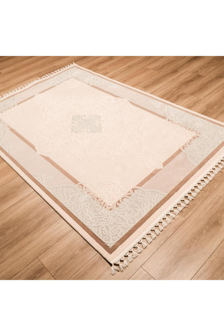 Halicizade Frame Pattern Machine Woven Carpet - MALLTURK