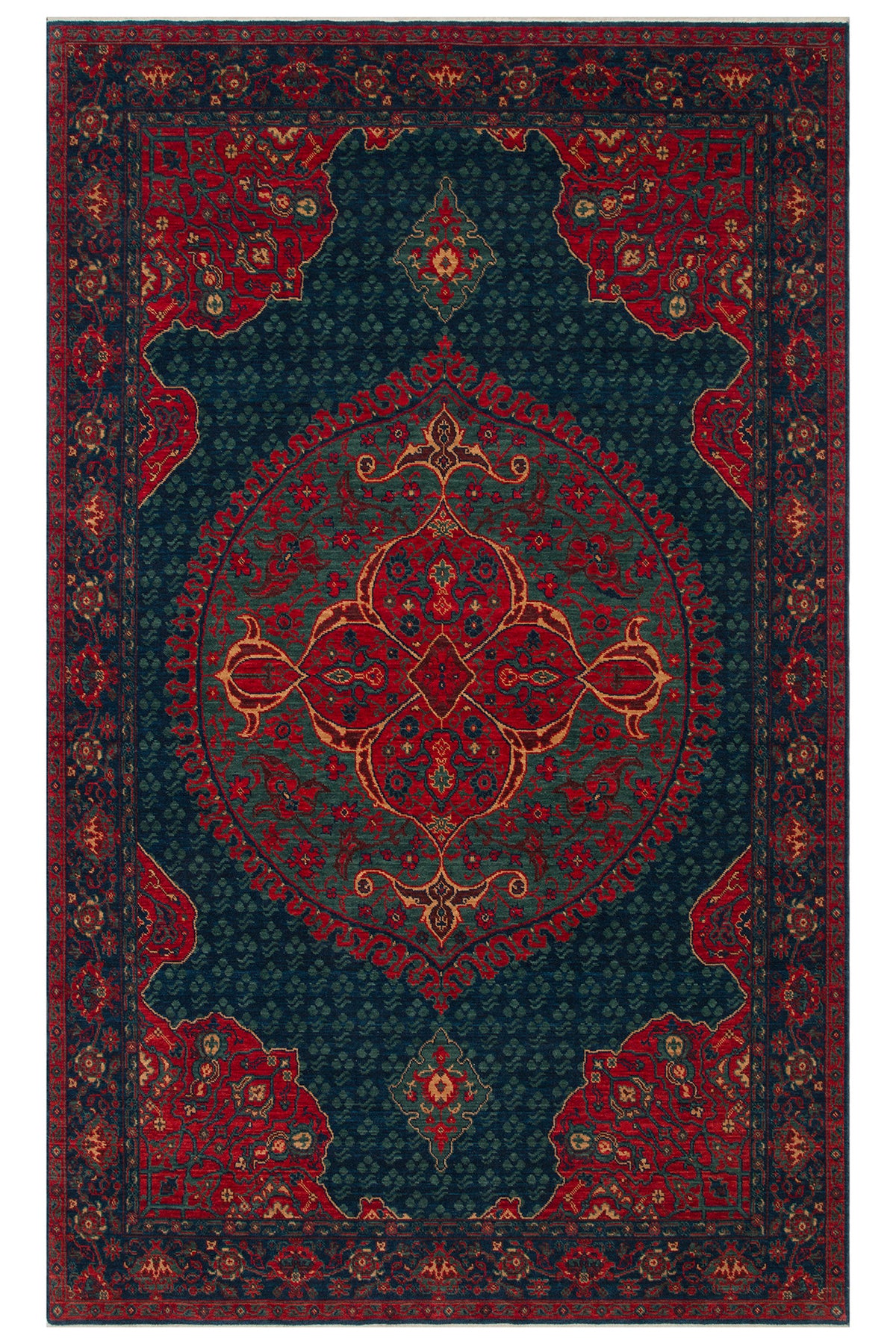 Kalesta Rug Rustik 03 Navy Natural Wool ile Ozel Tezgahlarda Hand-Woven Teknikleri ile Uretilen Living Room Rug