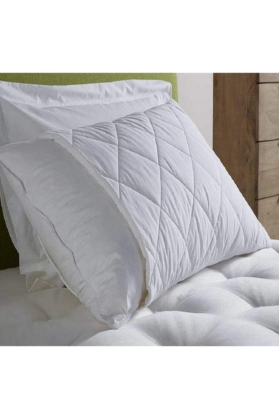 AYHOME Raison Waterproof Cotton Quilted Pillow Protector - MALLTURK