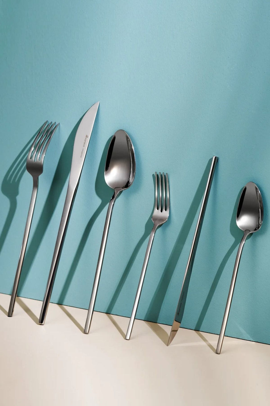 Karaca vibe elegance 84 Piece 12 Place Setting Flatware Set Boxed - MALLTURK