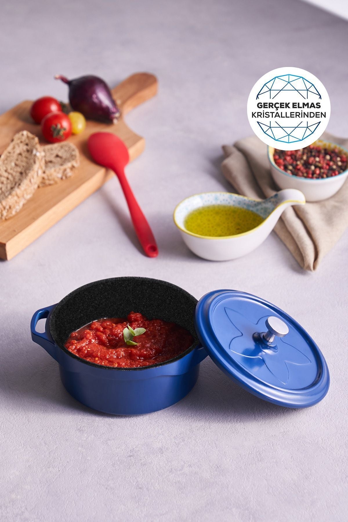 Karaca Biodiamond Candy Mini Cast Pot - MALLTURK