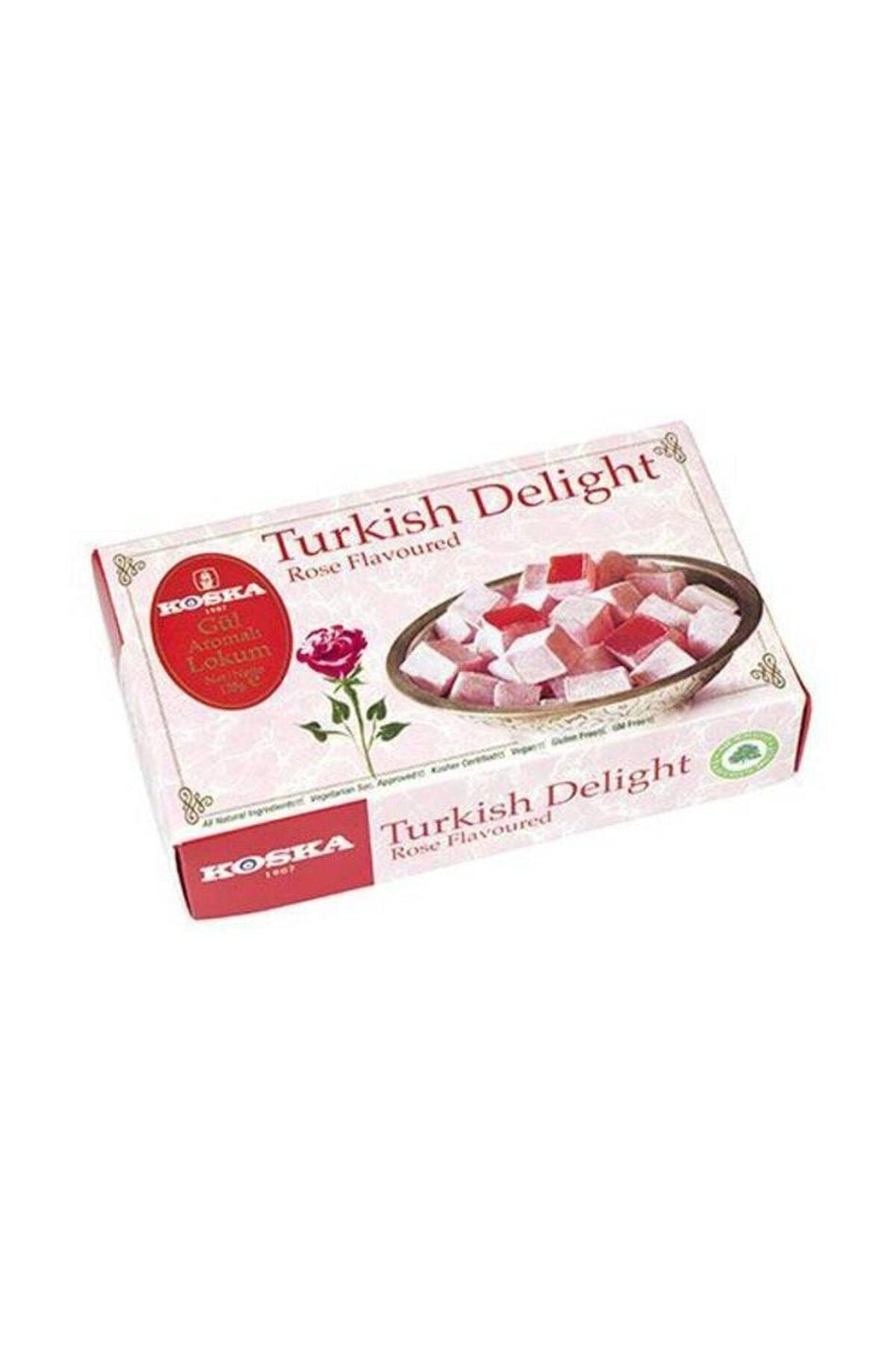 Koska Turkish Delight Rose Flavored 500 g - MALLTURK