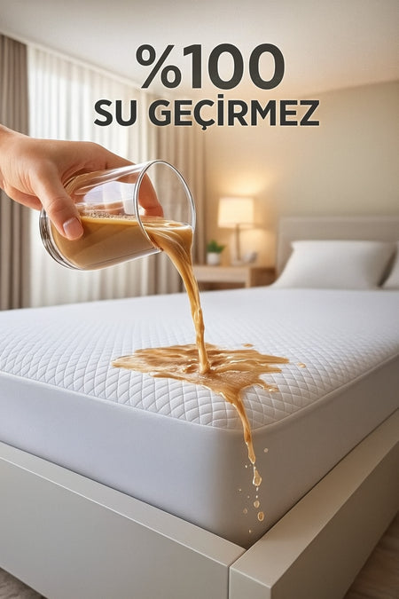 BIVA Yumusak Waterproof Bamboo Quilted Mattress Protector - MALLTURK