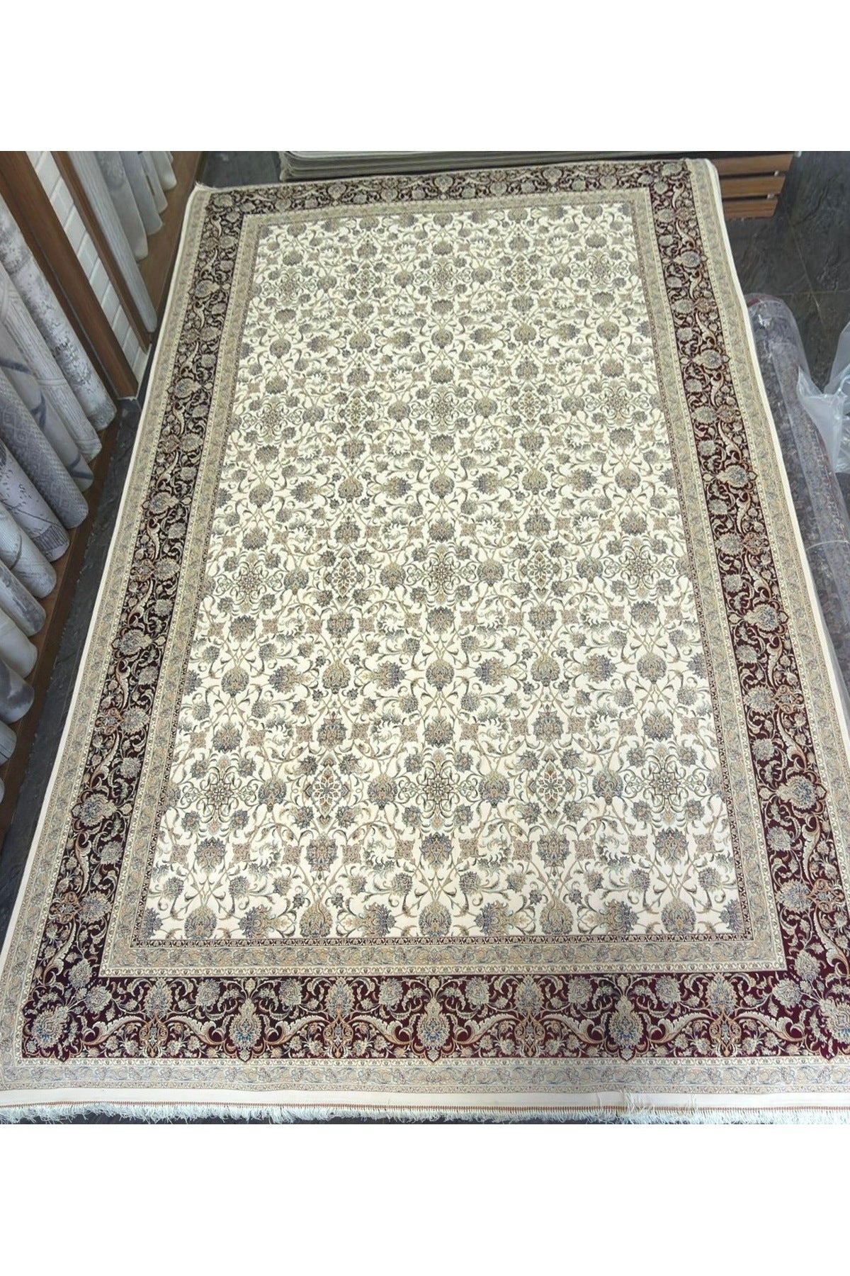 Silk Rug Iranian Hand-Woven 200x300 - MALLTURK
