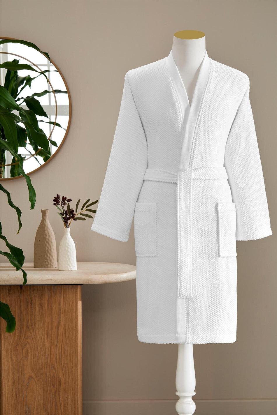 Ozdilek Foglia Kimono Men Bathrobe - MALLTURK