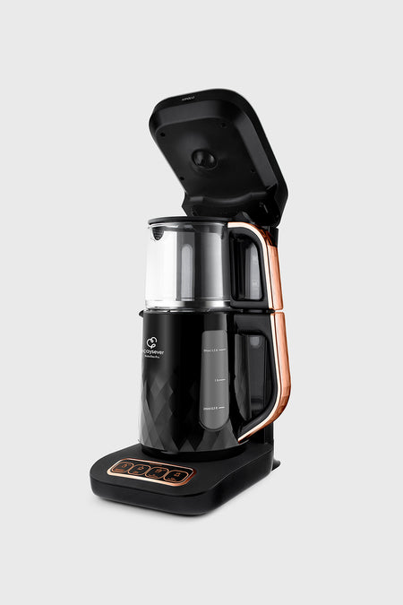 Karaca Robotea Pro Quartz 4 in 1 Talking Tea Maker Black Copper - MALLTURK
