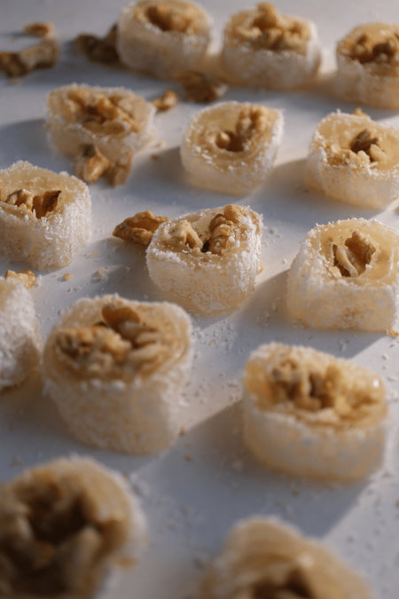 Erten sekerleme Walnut Turkish Delight 500 g - MALLTURK