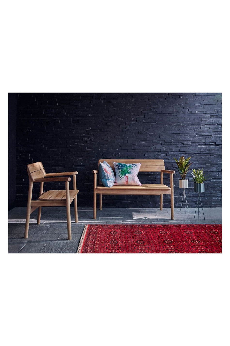 Eko Hali NOSTALGIA 960 RED Afghan / Yagcibedir Patterned Tencel Usak Carpet, Handcrafted on Special Looms. - MALLTURK