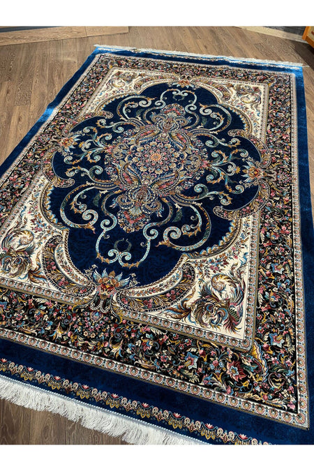 Rustikev Iranian Silk Rug - MALLTURK