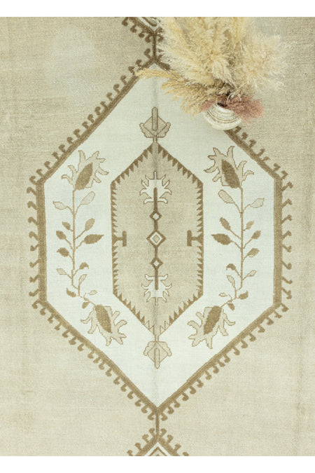 Soho Antiq Sara Geometric Design Wool Rug 315x412 cm - MALLTURK