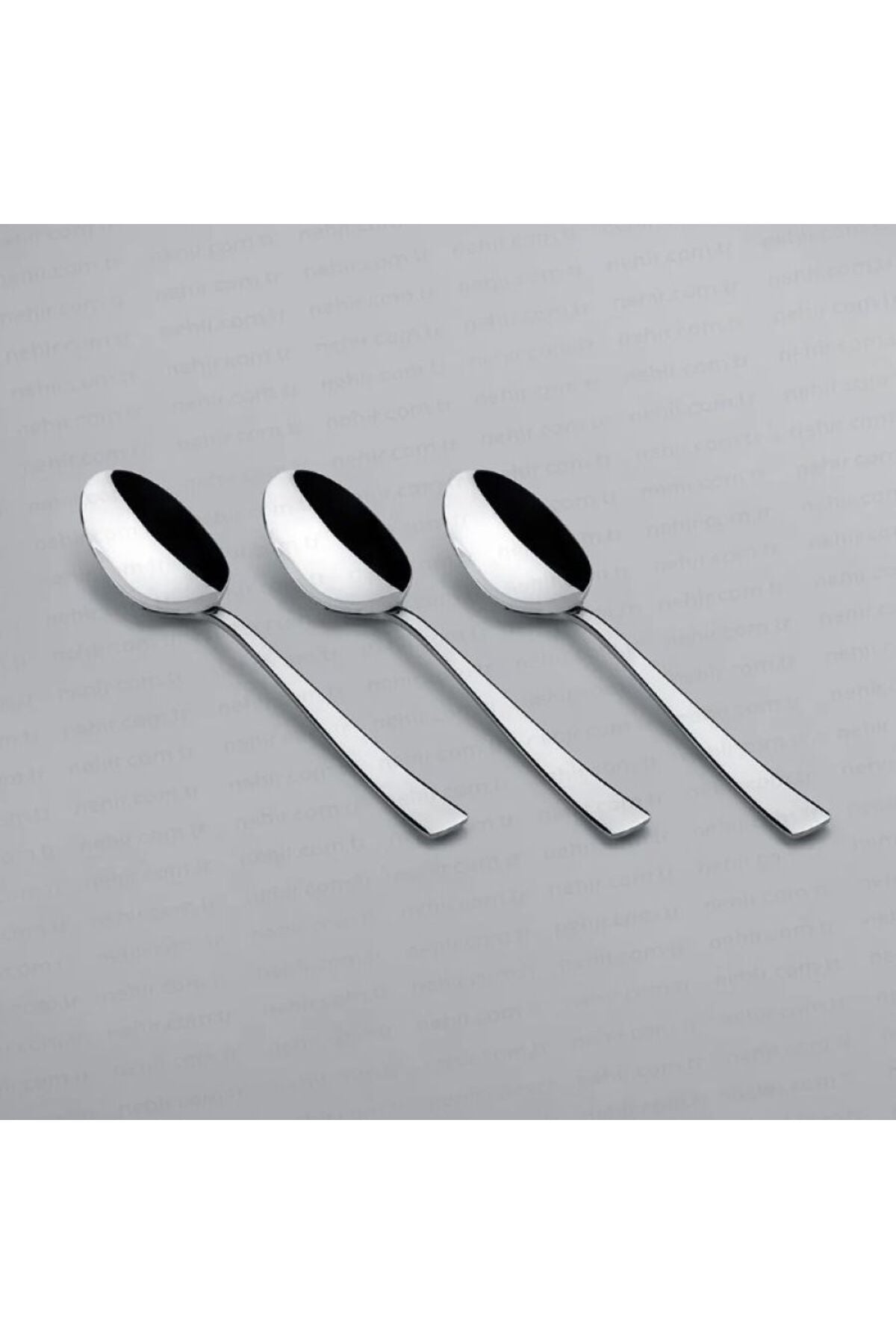 Nehir deniz Plain Dinner Spoon 12 Pack 50 yil Warranty - MALLTURK