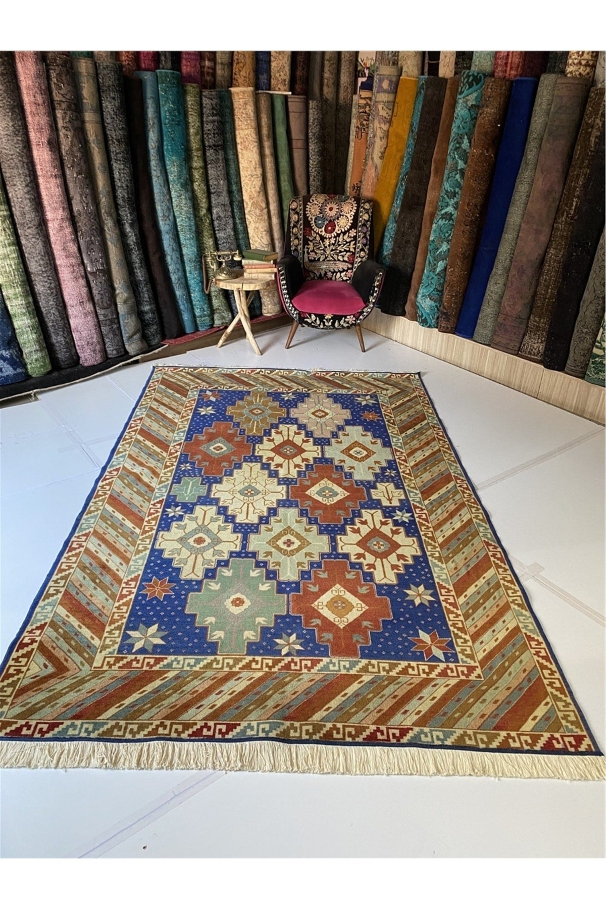 SIRVAN Rug Hand-Woven ANTIK YORUK Rug - MALLTURK