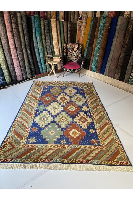 SIRVAN Rug Hand-Woven ANTIK YORUK Rug - MALLTURK