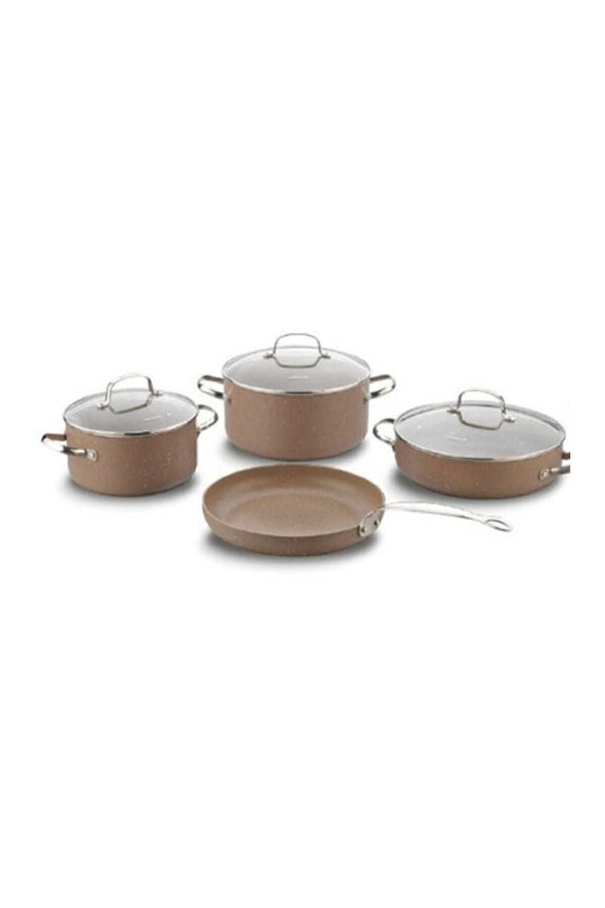 KORKMAZ Browni Plus 7 Piece Cookware Set