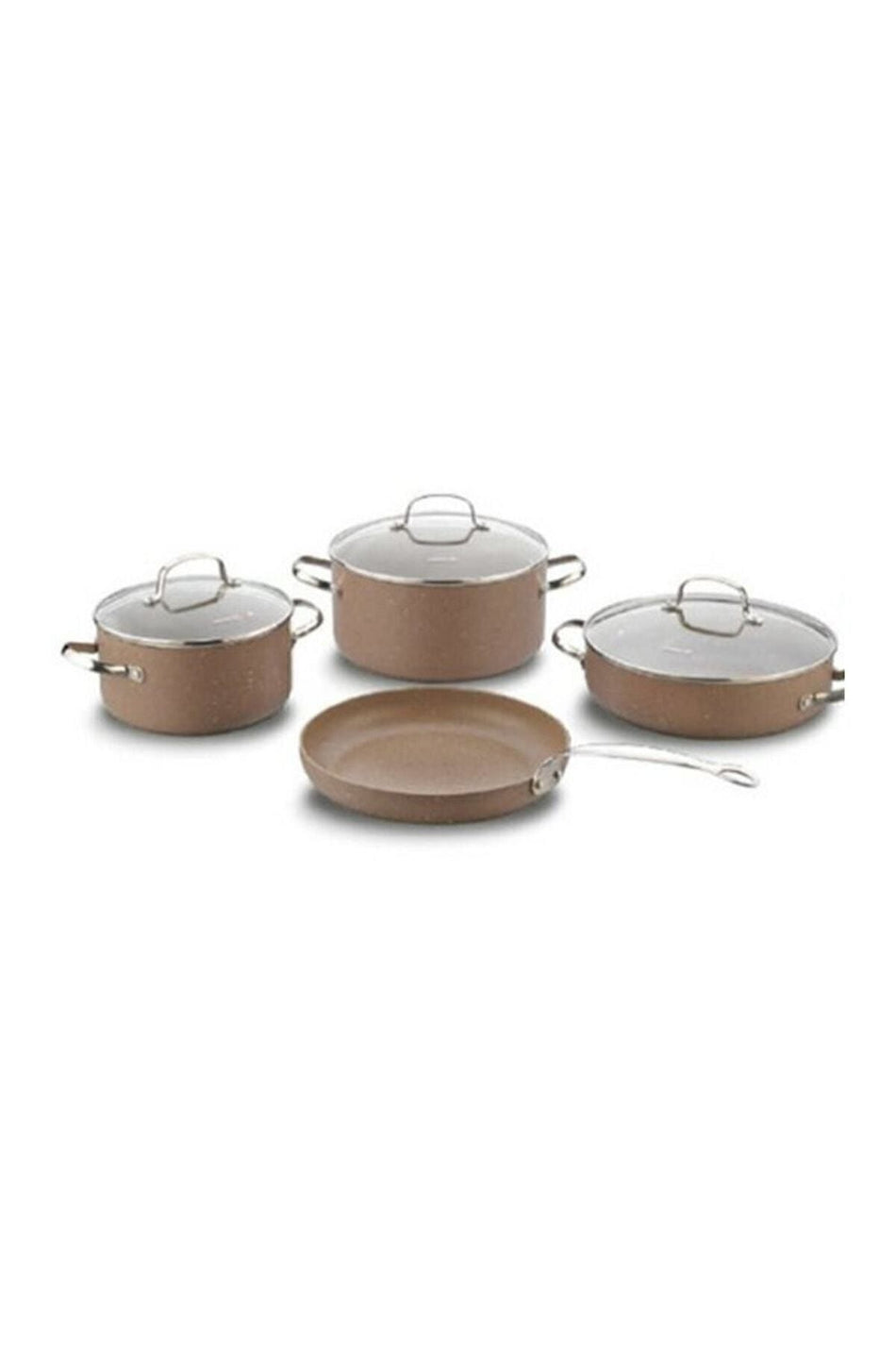 KORKMAZ Browni Plus 7 Piece Cookware Set