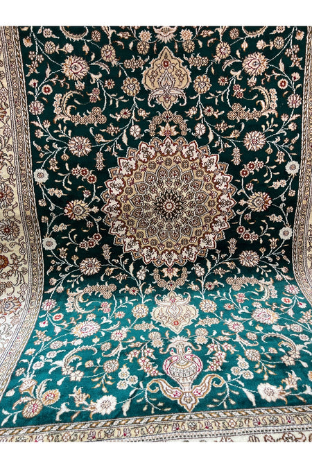 RD RAMAZAN DAG Hand Rug Art Hand-Woven Chinese Silk Rug 190x1.20 - MALLTURK